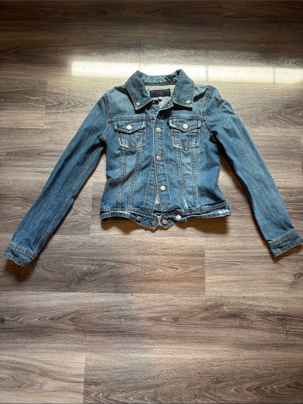Juicy Couture Blue Denim Jacket |size M| 💙